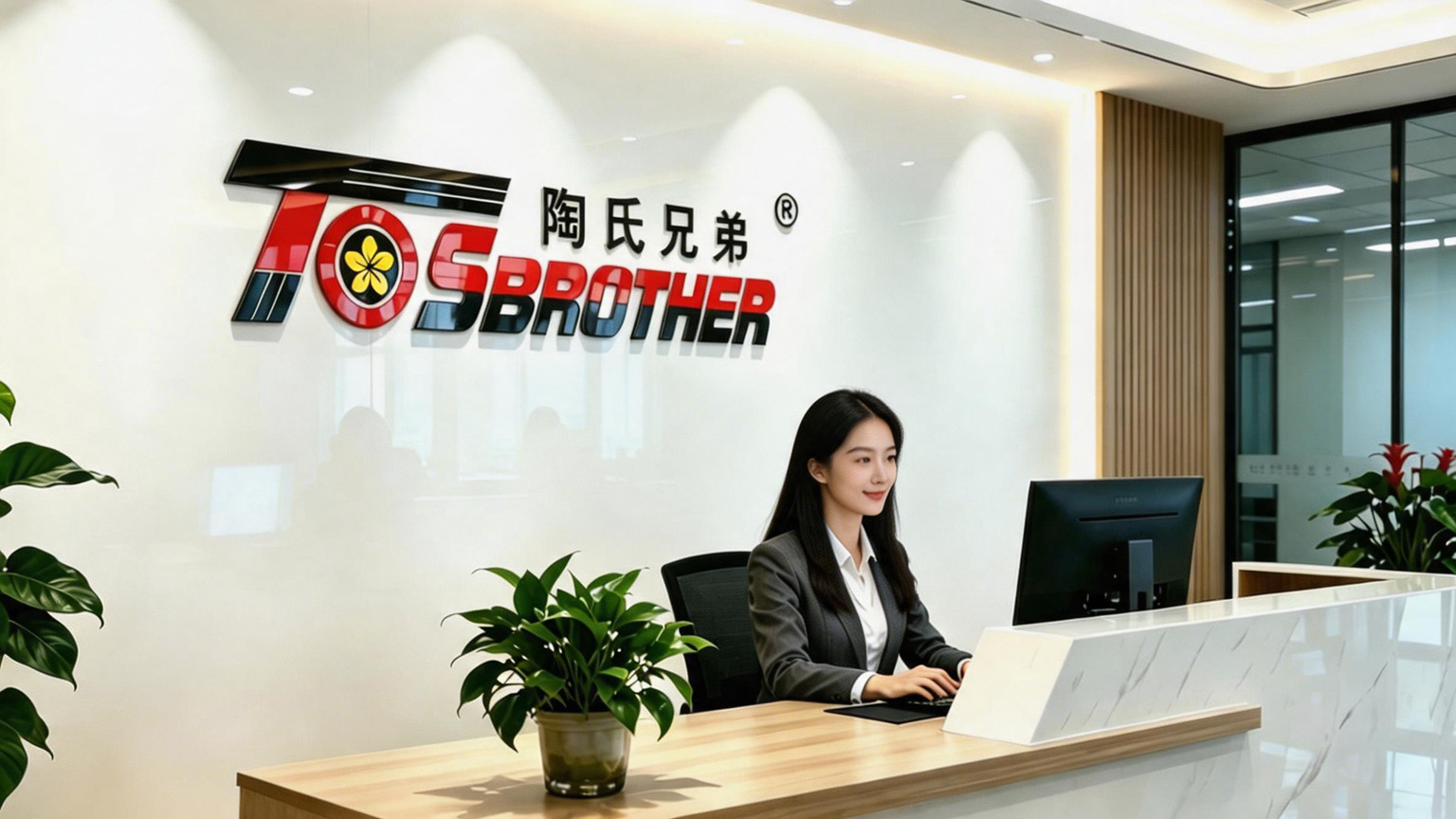 陶氏工业前台实景